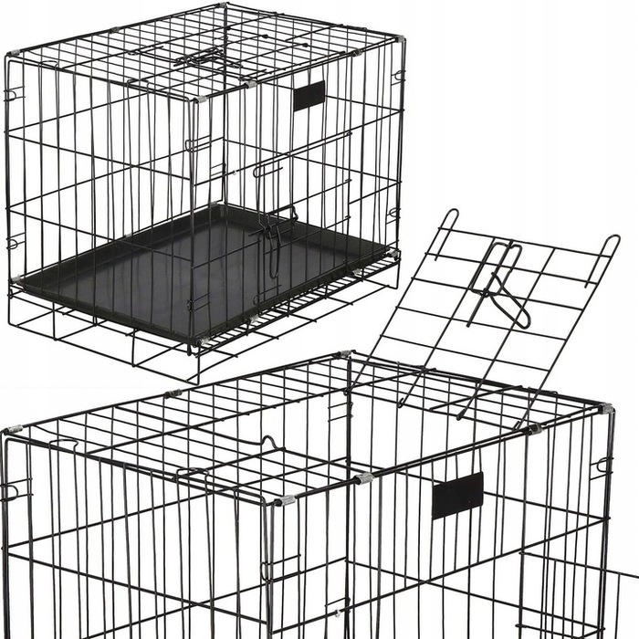 Складана металева клітка Care Life, 70x50x60 см