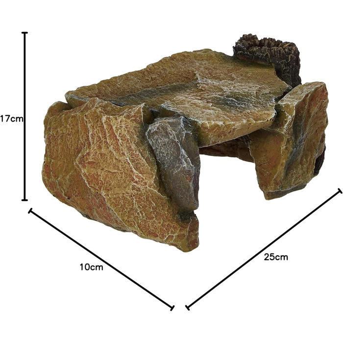 Trixie Felsplateau з колодою, 25 см - іграшка для котів
