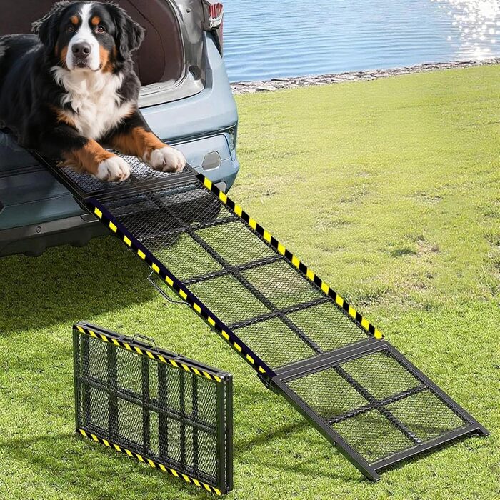 Рампа для собак у автомобіль Extra 190 см, складана, для великих порід (до 180 кг), 190x50 см