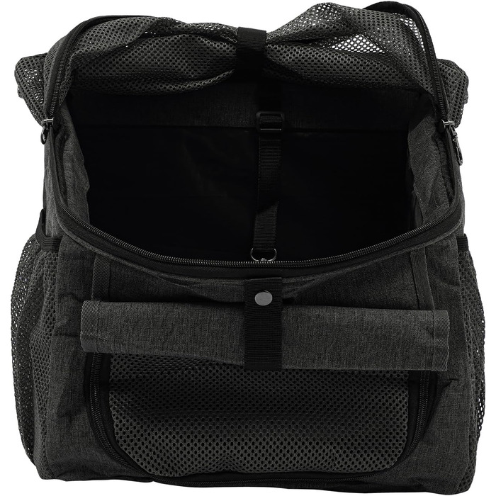 Корзина для собак на велосипед 2-в-1, сіра: зручна та безпечна переноска для тварин