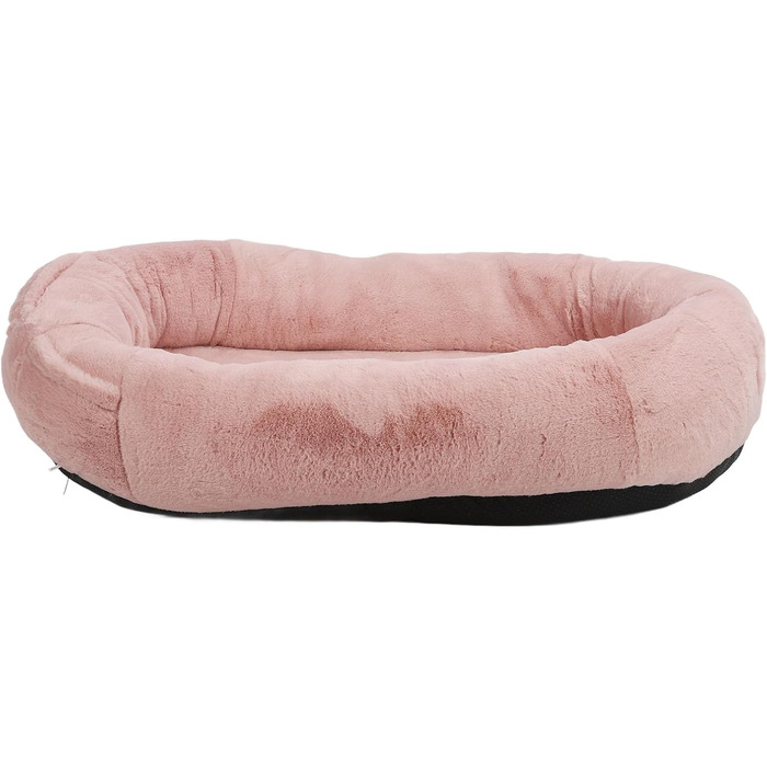 Велике собаче ліжко розміром з людину з знімним, машинно-праним подушкою та сумкою для зберігання (100x70x30 см)