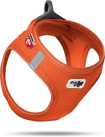 Шлейка для собак з кільцем D-Ring, чорна (curli D-Ring Buckle, 3XS, Mandarin)
