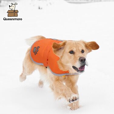 Водонепроникний теплий одяг для собак Queenmore, двосторонній, фліс, розміри XS-XL