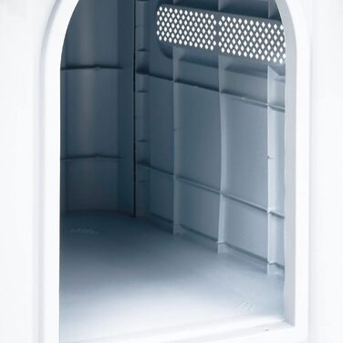 Будка для собаки vidaXL, синя, 59x75x66 см, поліпропілен
