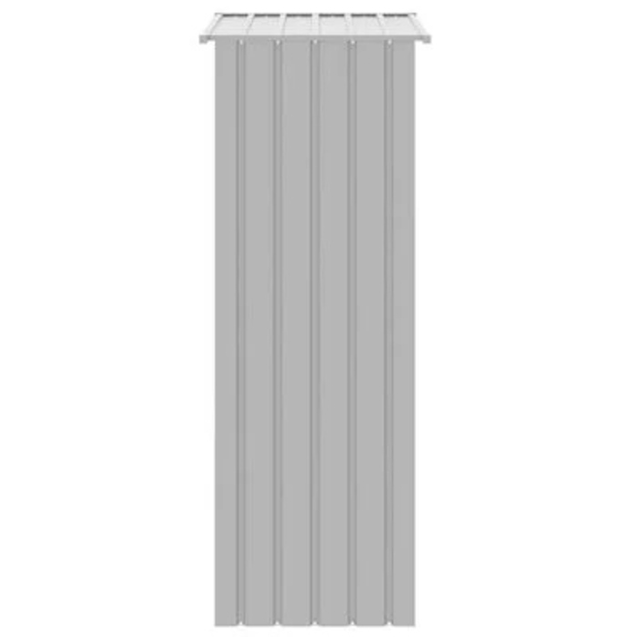 Вольєр VidaXL 115 x 78 x 200 см, сірий