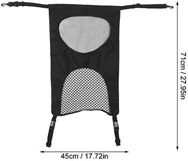 Сітковий бар'єр для собак у багажник авто, 71 x 45 см | Захист, безпека, комфорт
