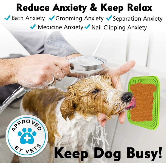 Лепеза-іграшка для собак з присосками, 3 шт. – повільне годування, розвага під час купання, для котів та собак