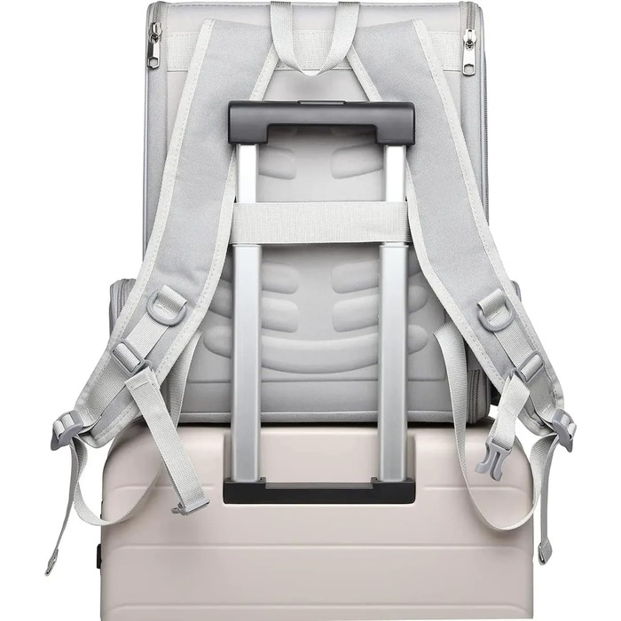 Рюкзак для кота та собаки, переноска для собак та котів, переноска для маленьких собак, валіза для авіаперельотів, чорний