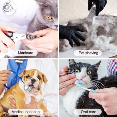 Набір для догляду за собакою DONGKER 10-в-1: гамак, щітка, триммер та пилка для нігтів. Зелений