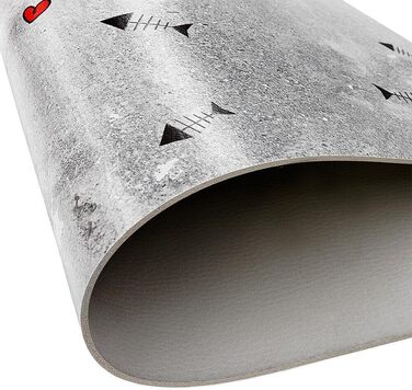 Підкладка гумова Emmevi для миски, антиковзаюча, 30x46 см, для собак та котів