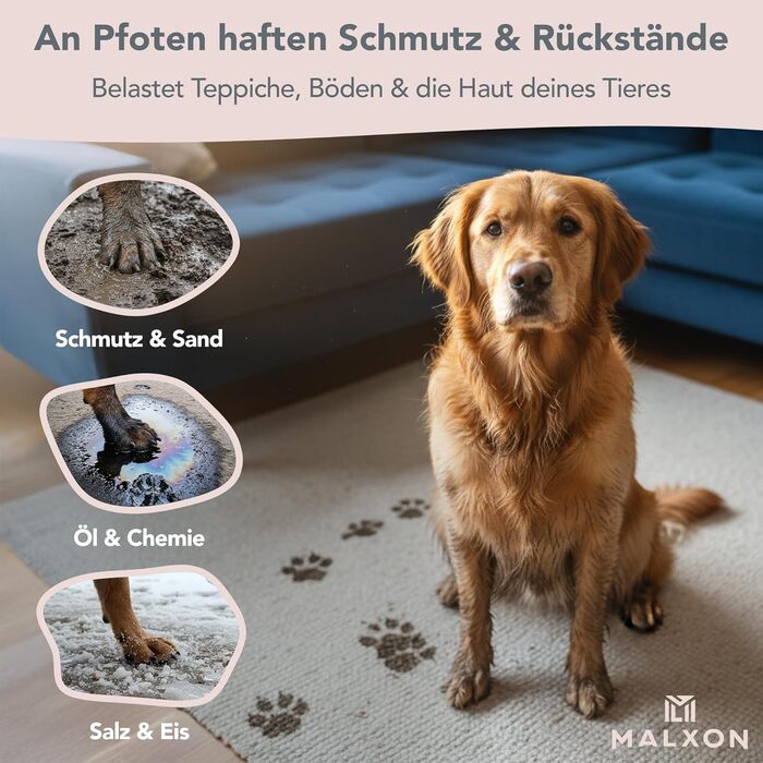 Очисник лап для котів та дрібних собак MALXON® | Ротаційні силіконові щітки, м'яке та швидке очищення, з мікрофібровою тканиною, рожевий/білий