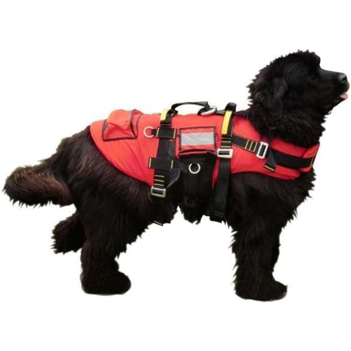 Alp Design Delphinus: Плаваюче спорядження для рятувальників собак. Рятувальний жилет для собак, розмір S, до 25 кг, виготовлено в Італії