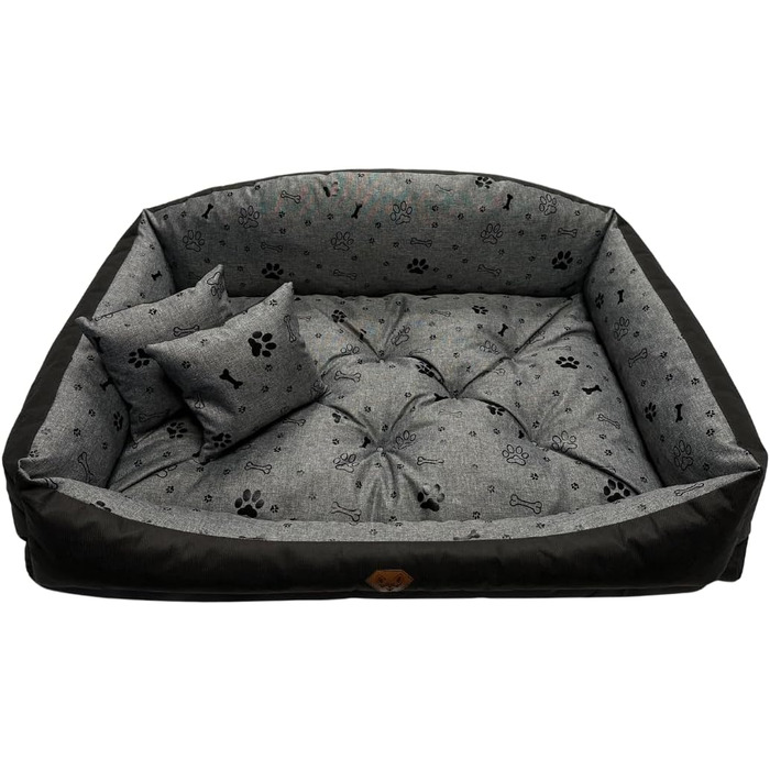 Ортопедичне ліжко для собак Dogs4Life: м'яке, миється, з можливістю персоналізації (S-XXL)