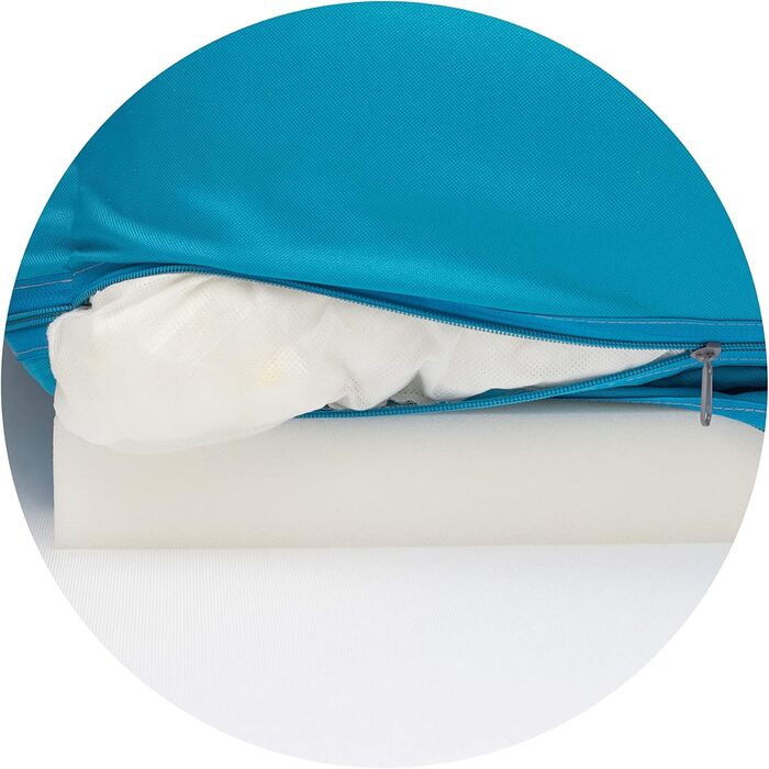 Ортопедичне собаче ліжко Juelle Dakota з ортопедичним матрацом, знімний чохол, прання в машині, M-XXL (120x90 см, Бежевий)