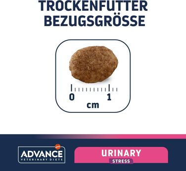 Сухий корм для котів Advance Urinary Stress для сечовивідних шляхів та зменшення стресу, 1.25 кг