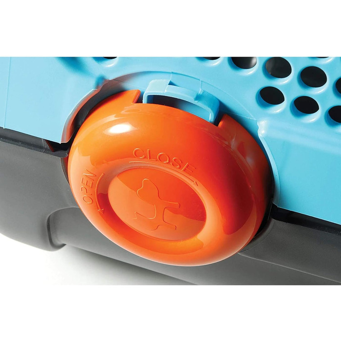 Транспортний бокс для собак та котів UNITED PETS A.U.T.O., міцний, виготовлений в Італії, зелений/бежевий, з гігієнічним килимком, 51 x 37 x 33 см