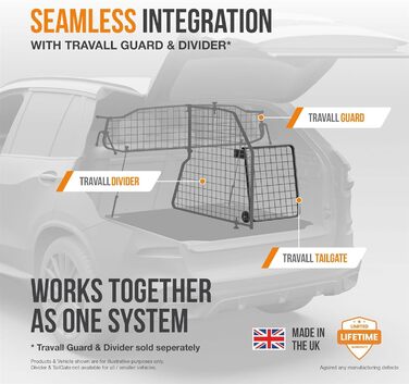 Сітка для собак Land Rover Defender 110 (2019-) - сталева перегородка для безпечного транспортування собак та багажу