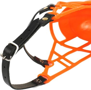 Нашийник-маска для грейхаундів (101) - легкий, дихаючий, безпечний. Захист від отруєння, прогулянки, ветеринар. Міцний.