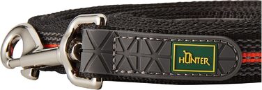 Hunter Visby Super Grip повідок для собак, плаваючий, світловідбивний, оранжевий, 20 мм, 5 м