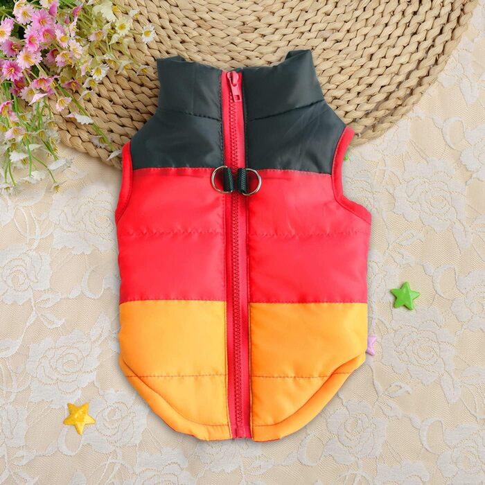 Зимовий одяг для собак Idepet: водонепроникний пуловер, куртка, теплий костюм для собак, XS, S, L (XS, жовтий)