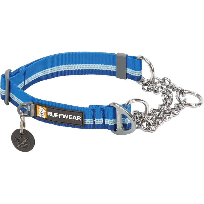 Нашийник для собак RUFFWEAR Chain Reaction, синій, розмір M