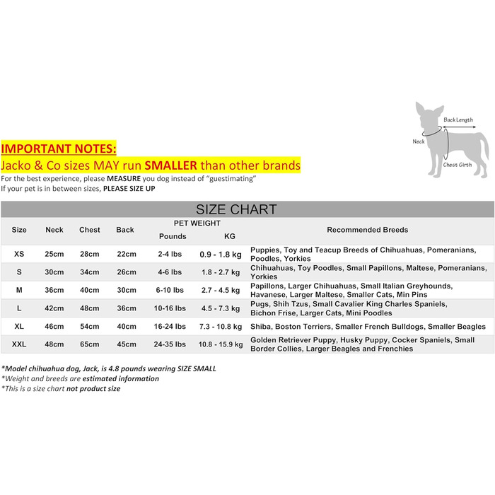 Тепла жилетка для собак та котів Jacko & Co з кільцем для повідка – м'яка, легка, дихаюча для цуценят, дрібних, середніх собак, кошенят, кішок, чихуахуа, тепла на осінь/зиму (S (1.8-2.7 кг), шоколадно-коричнева)