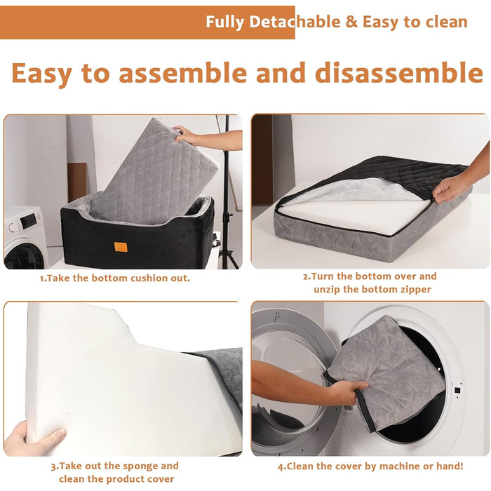 Підвищення для собак у машину - автокрісло для маленьких/середніх собак до 27 кг, з безпечною шлейкою та знімним м'яким матрацом для подорожей