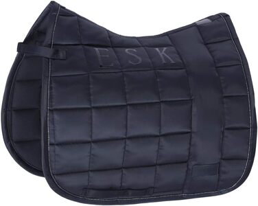 Ескадрон Schabracke Big Square Glossy - ковдра для коня, бальзамний зелений, темно-синій, білий, темно-синій DL