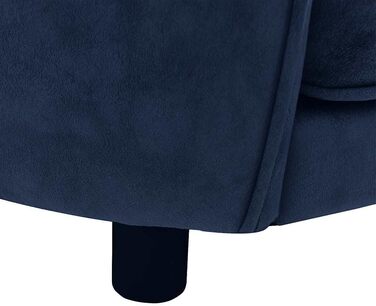 Софа для собак VidaXL, 69x49x40 см, плюшеве ліжко для собак, диван для котів та собак (блакитний)