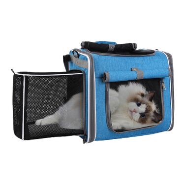 Фahrradkorb для собак: транслювальна корзина для перевезення тварин під час прогулянок та подорожей, з вентиляцією