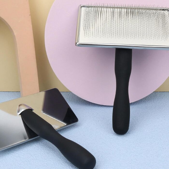 Щітка для собак від линяння, видалення підшерстя - інструмент для видалення шерсті для довгошерстих та короткошерстих собак