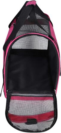 Транспортна сумка для собак і котів Haozaikeji: дихаюча, складана, велика (50x33x22 см) та маленька (40x30x20 см), рожева