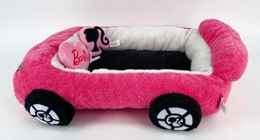 Ліжко для домашніх тварин Barbie у вигляді плюшевого авто
