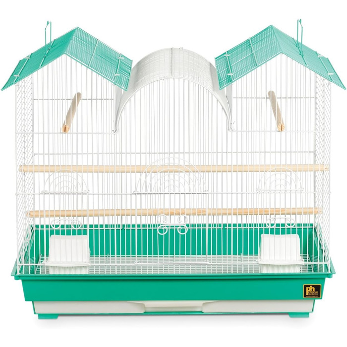 Клітка для птахів PREVUE PET SP1804-4, зелено-чорна, велика, для польоту