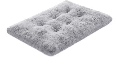 Ліжко для собак Feandrea, м'яка подушка, пухнасте покриття, 110 x 73 см, м'яка підкладка, можна прати, багатофункціональне, Ombré-Сірий PGW203G01 L 110 x B 73 x H 10 см