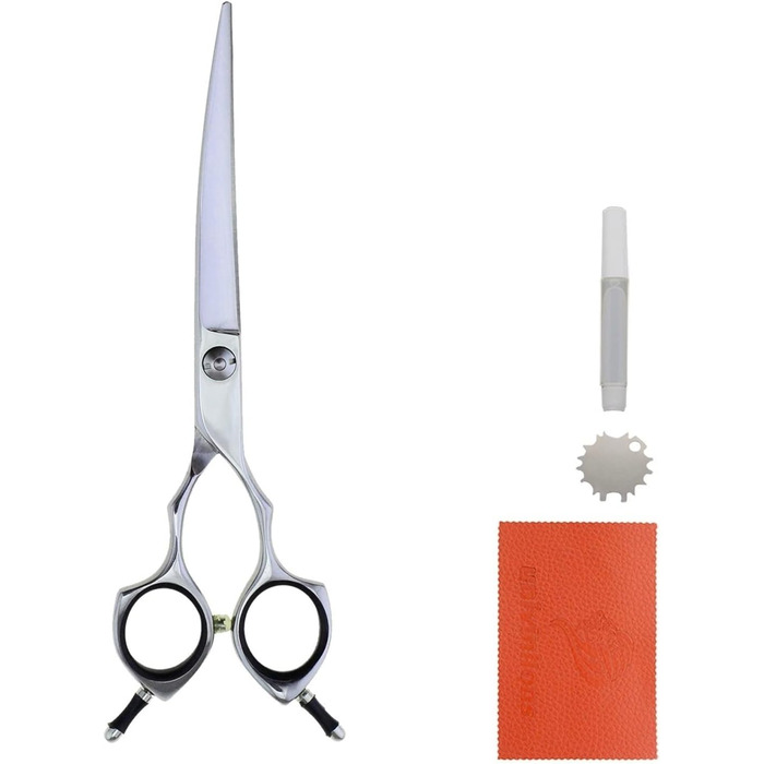 Ножиці для грумінгу собак 65 см: професійні, вигнуті, для грумінгу вдома та в салоні