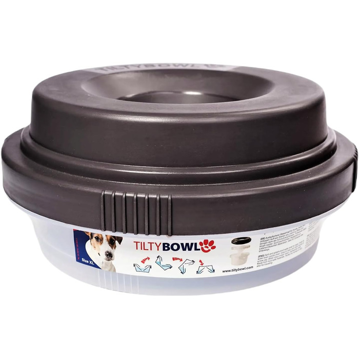 Миска для собак Tilty Bowl XL (сіро-коричневий)
