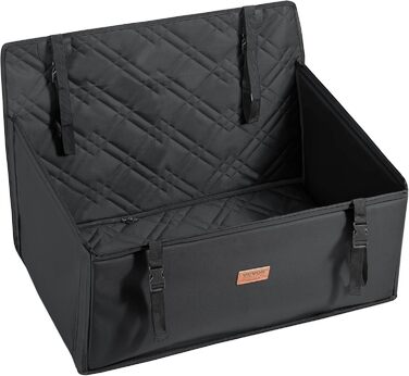 Автокрісло для собак VEVOR - водонепроникне автоліжко для собак до 22 кг, чорне