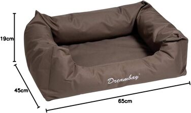 Ліжко для собак Karlie Dream Shadow, розмір L, 65×45×20 см, колір тауп