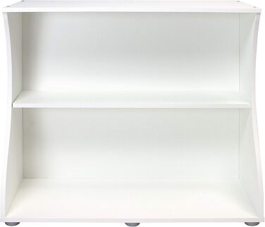 Тумба для акваріума Fluval Flex 123L, відкрита, біла