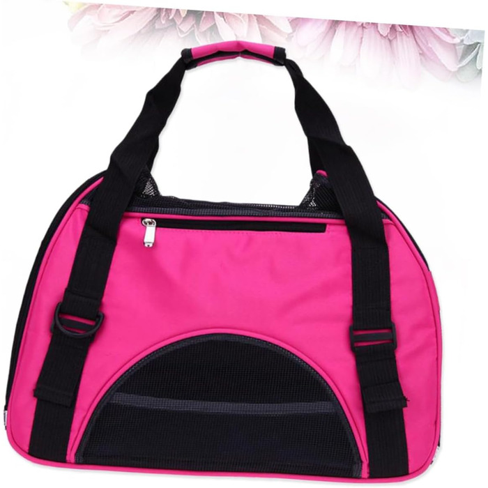 Рюкзак-переноска для собак та котів DOITOOL, рожевий, для подорожей та активного відпочинку