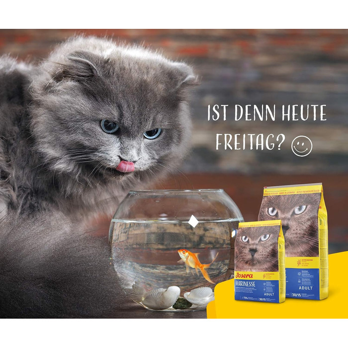 Сухий корм для дорослих котів Josera Marinesse з лососем, 10 кг