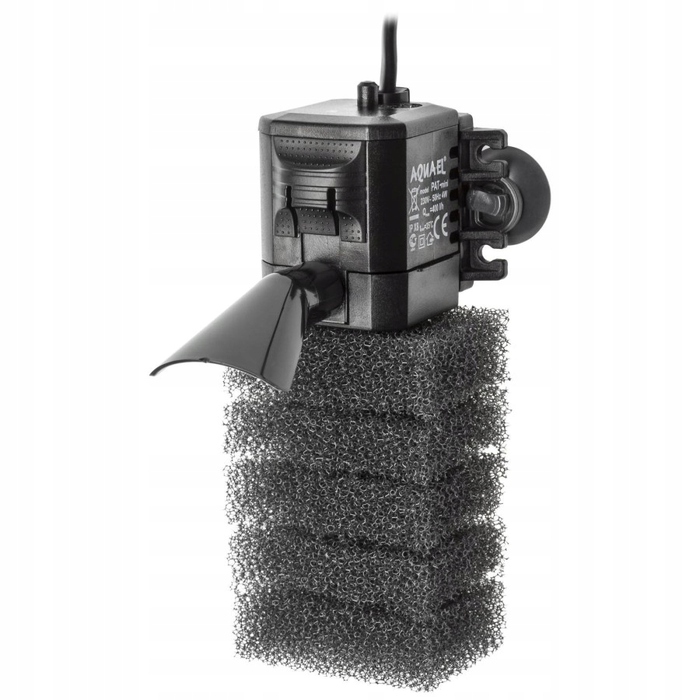 Внутрішній губковий фільтр Aquael, 400 л/год, з регулюванням продуктивності