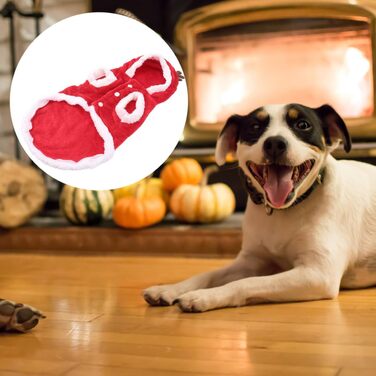 Костюм для собаки/кішки Holibanna на Новий Рік: олень, тепла жилетка, розмір XL