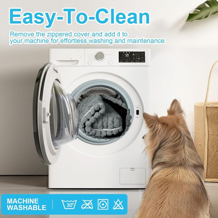 Комфортне ліжко для собак великих порід, знімний та пральний чохол, плюшеве ліжко Deluxe для клітки, неслизька підстилка для тварин, матрац для собачої будки, міцний сірий колір