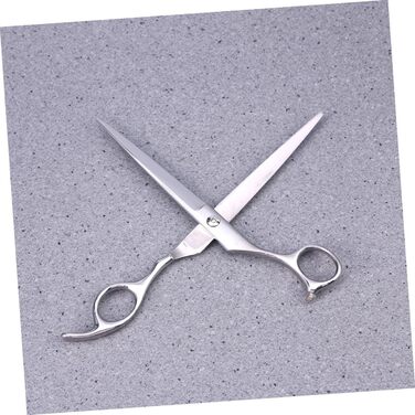 Ножиці для грумінгу собак та котів, безпечні, ергономічні, срібні. Розмір 1