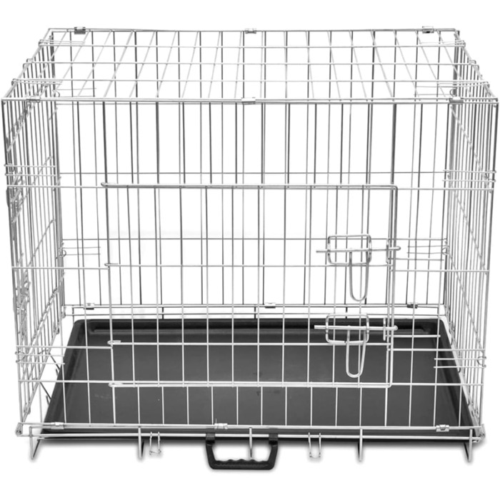 Складана переносна клітка/бокс для собак Xichuzi, металева, для транспортування