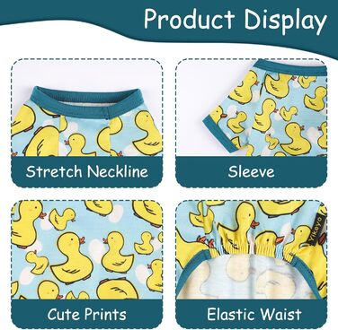 Жовтий комплект піжами для собак, теплий та літній одяг для маленьких собак, цуценят, котів. М'який, еластичний, комплект для домашніх тварин (Small)