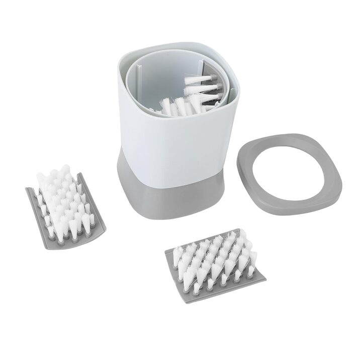 Електрична мийка для лап собак Fockety, автоматичний очищувач лап для цуценят, перезаряджається, білий, для собак та котів середніх розмірів