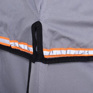 Причіп для велосипеда HOMCOM - вантажний причіп для дітей (сірий)